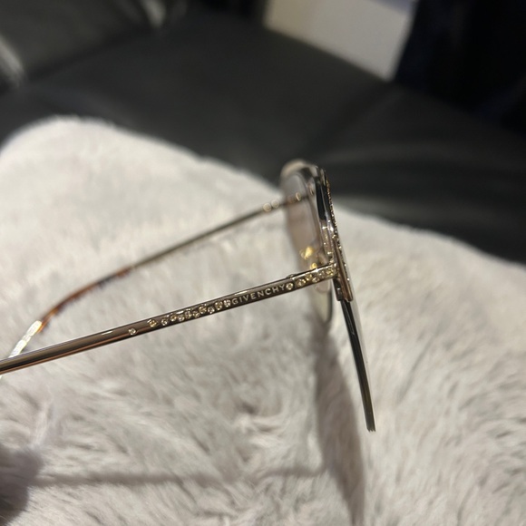Givenchy authentic Rhinestone sunglasses gold - Picture 3 of 4